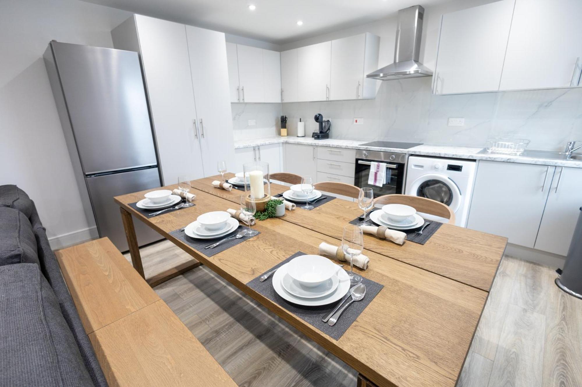 Contemporary 3Br Flat In Watford Lägenhet Watford  Exteriör bild