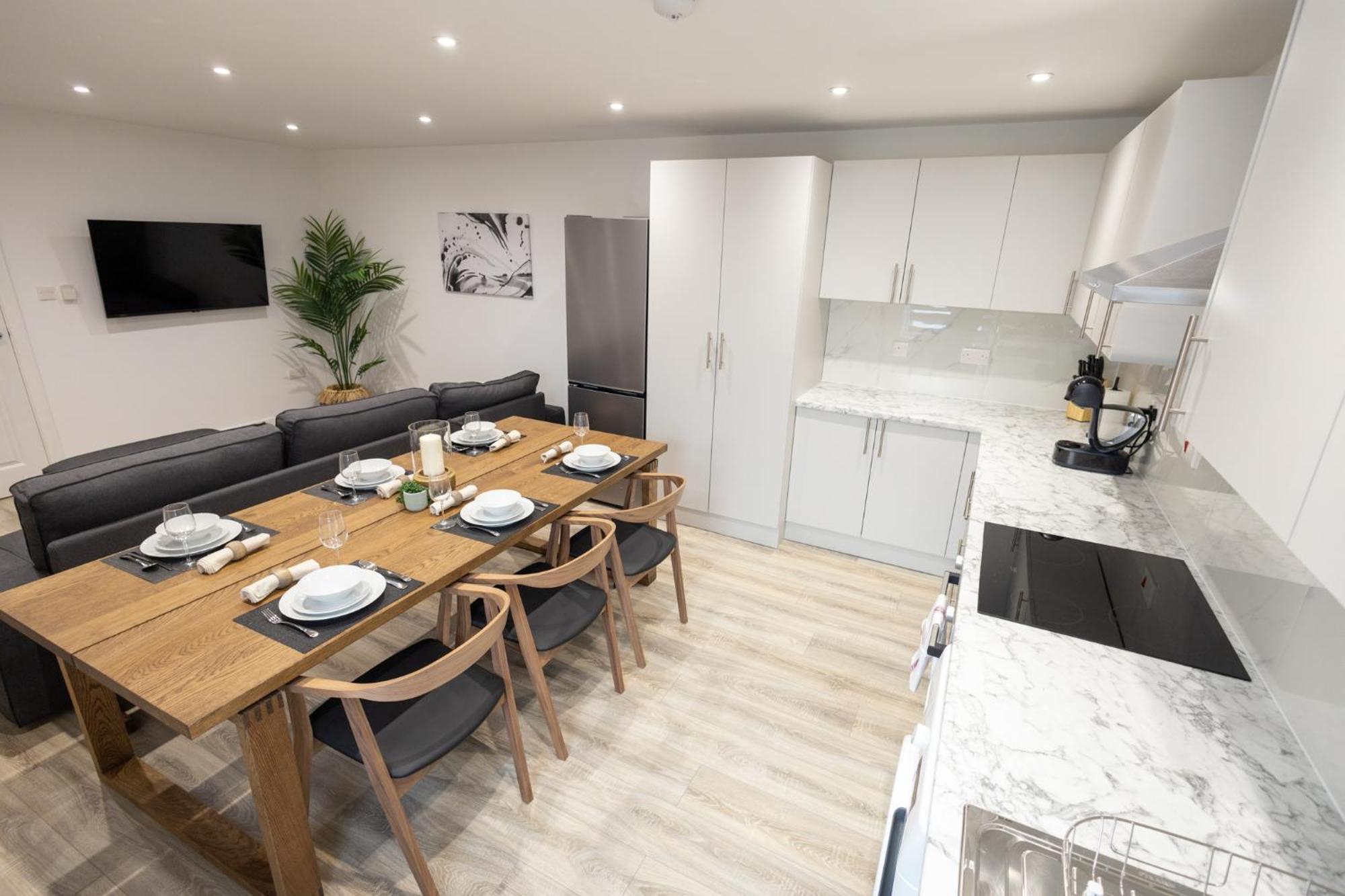 Contemporary 3Br Flat In Watford Lägenhet Watford  Exteriör bild
